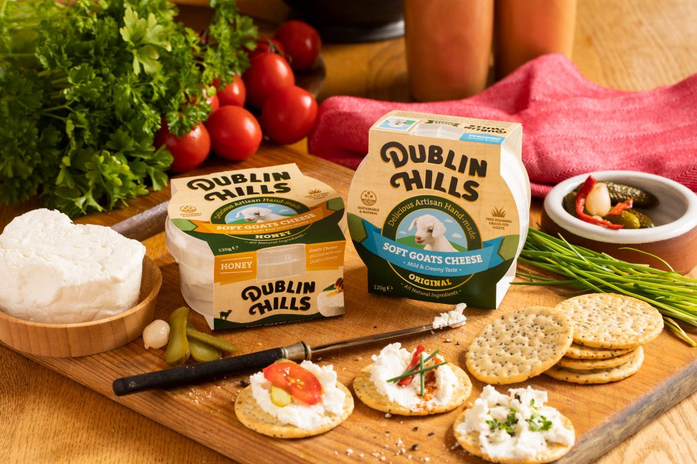 Dublin Hills Goats Cheese Brand Packaging Design Clare Lynch Creative